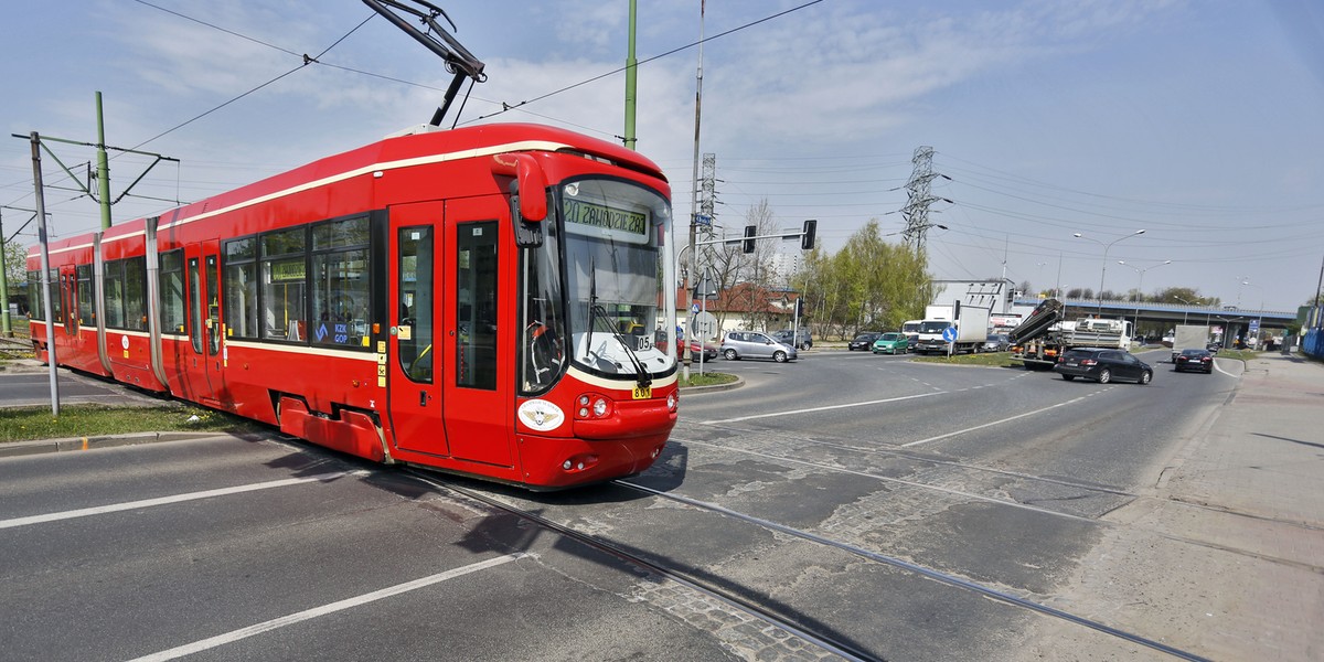 Katowice. Koniecv remontu torowiska przy ul. Brackiej 