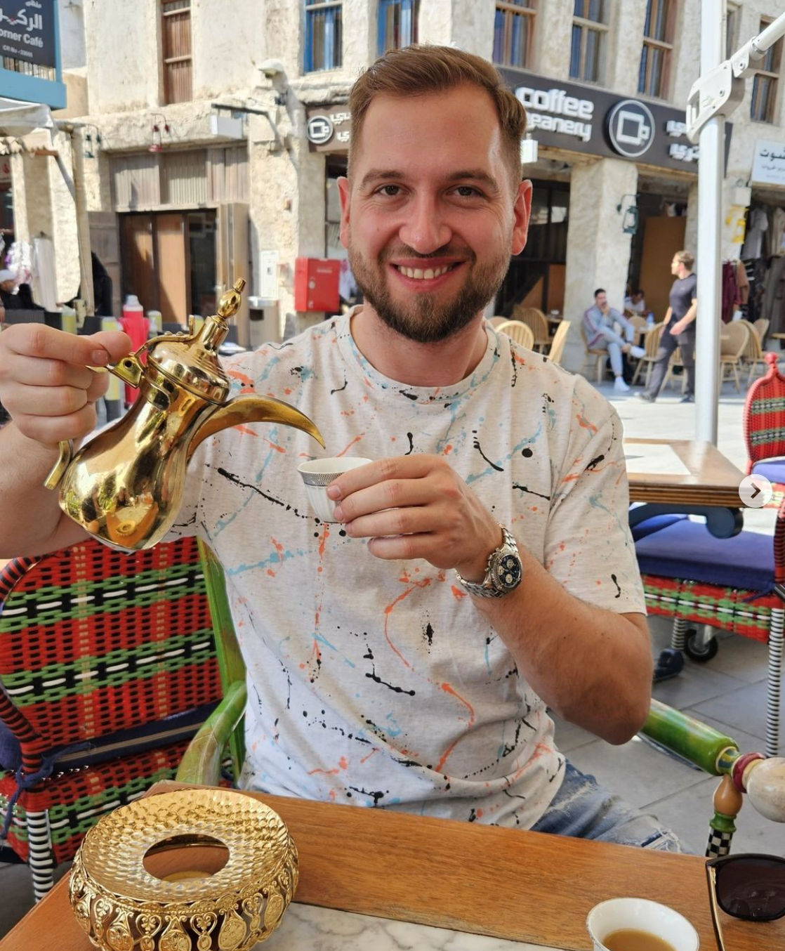 Slovenský spevák Samuel Tomeček.