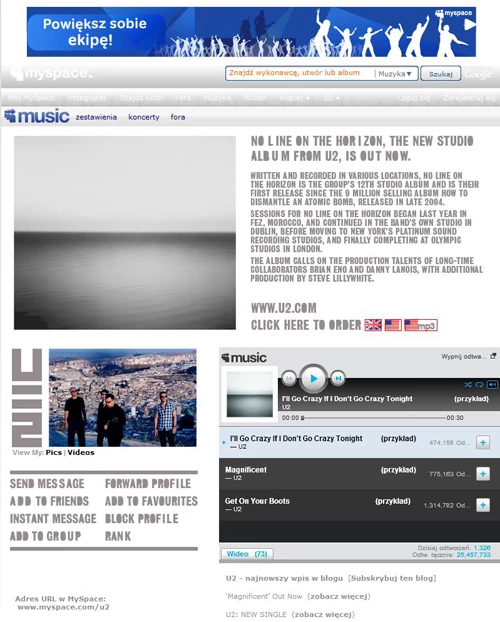 MySpace – kliknij mnie