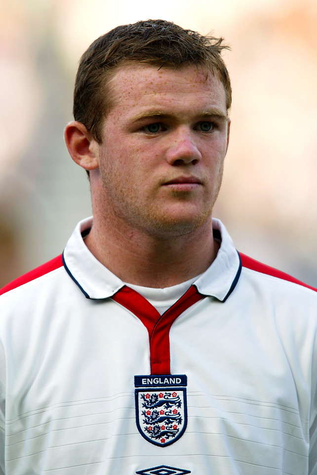 Wayne Rooney (ur. 24 października 1985), rok 2003