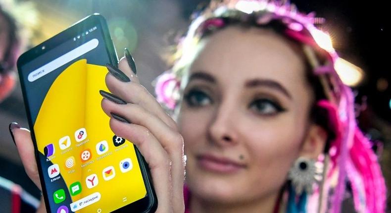 Russian internet giant Yandex launches its first smartphone costing around $269