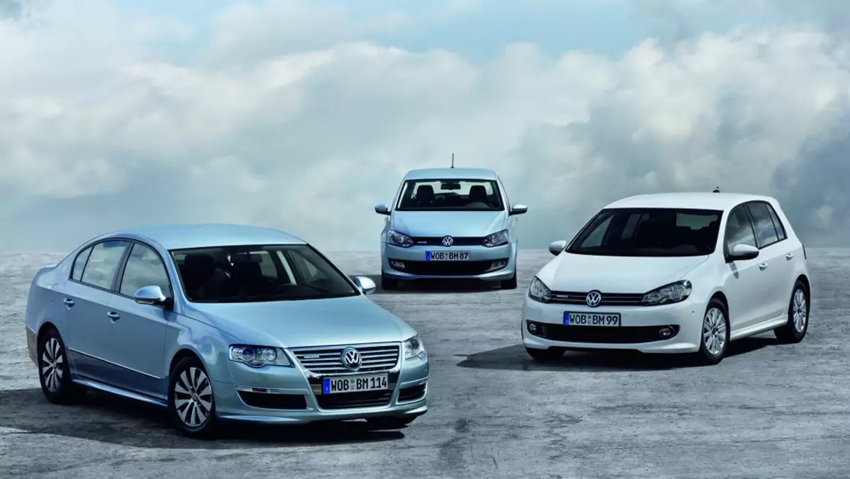 Volkswagen - Golf, Polo i Passat najoszczędniejsze w swojej klasie