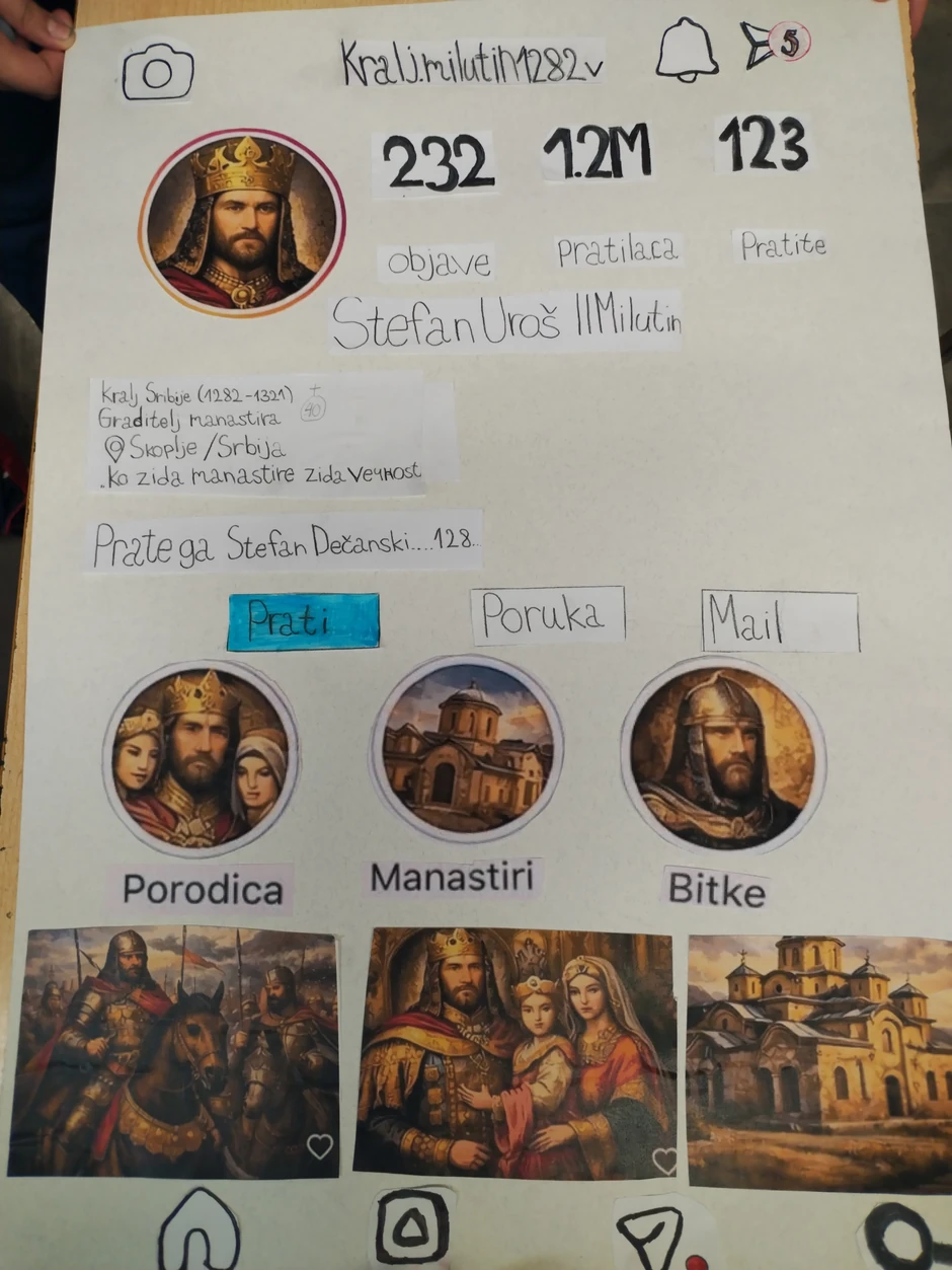 Stefan Uroš na Instagramu