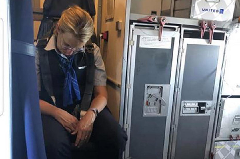 Stewardessie "urwał się film" na pokładzie samolotu