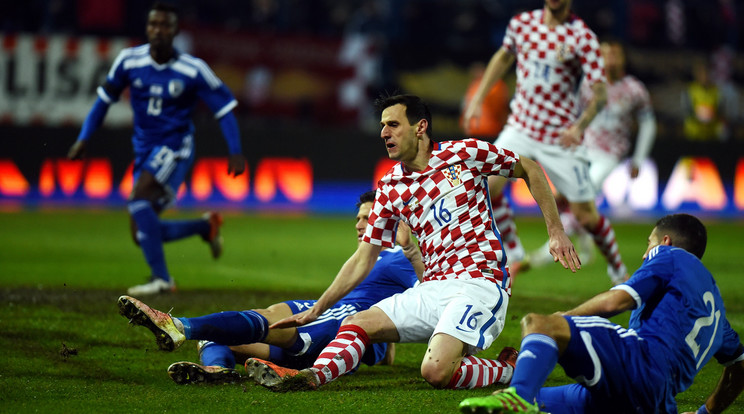 Kalinic Izrael ellen 57 percet játszott /Fotó: AFP