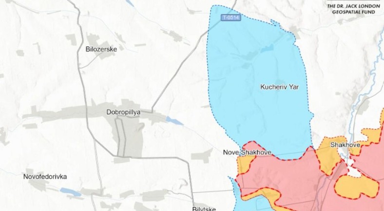Sytuacja w rejonie Dobropola