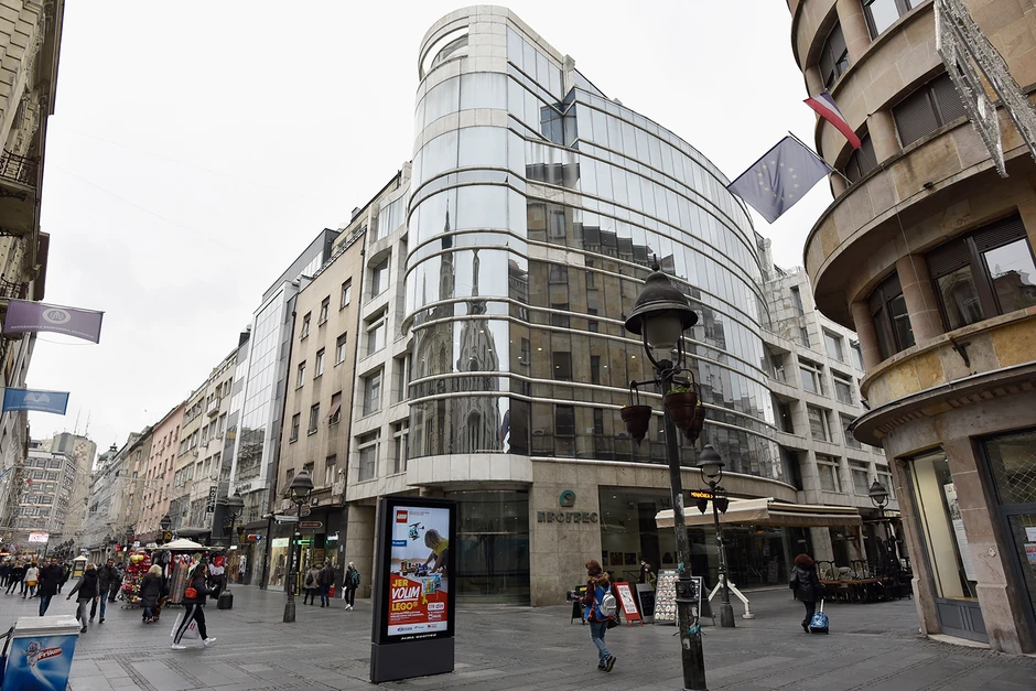 Strogi centar grada i nije toliko topao