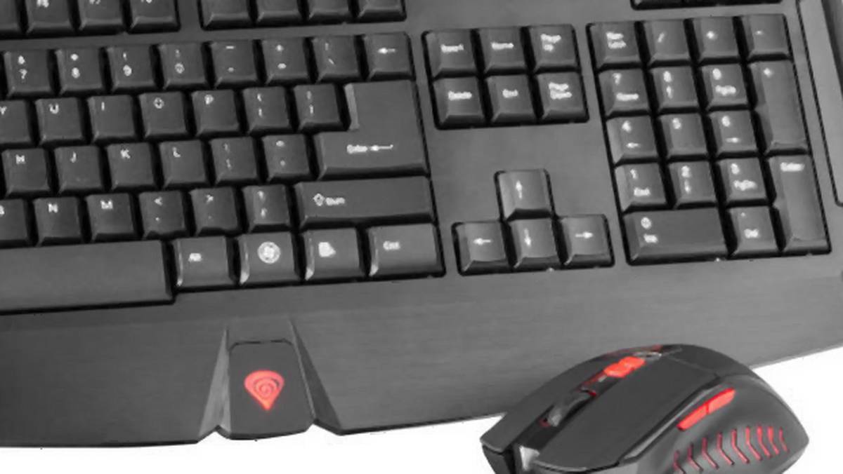 Natec Genesis CX33 - niedroga mysz i klawiatura dla graczy