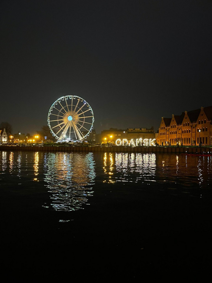 Gdańsk nocą 