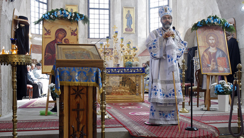 W męskim monasterze w Supraślu koło Białegostoku, jednym z najważniejszych w kraju cerkiewnych klasztorów, odbyły się dziś obchody prawosławnego święta Zwiastowania Najświętszej Marii Panny. To patronalne święto w tym miejscu.