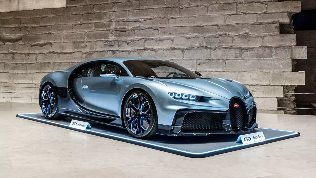 Bugatti Chiron Profilee sprzedane za rekordową kwotę na aukcji