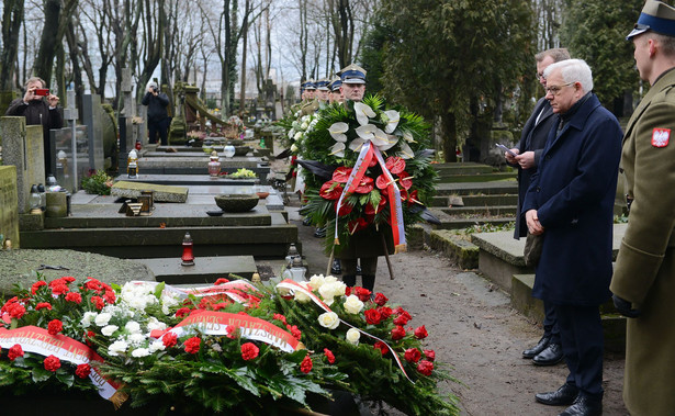 Uroczyste upamiętnienie Aleksandra Ładosia. Na cmentarzu nie było dyplomatów z USA czy Izraela