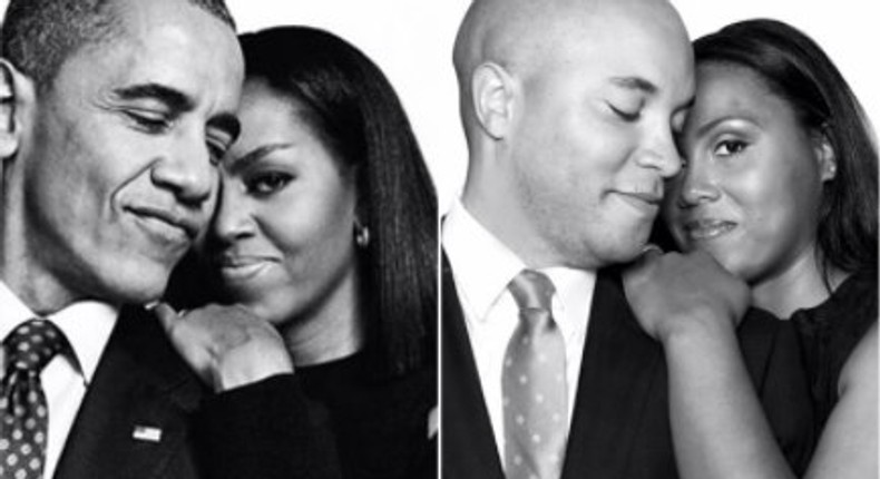 Obama-inspired prewedding photos by this cleveland couple are supercool