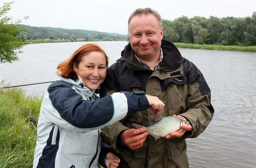 Miłość nad łowiskiem! I to prawdziwa