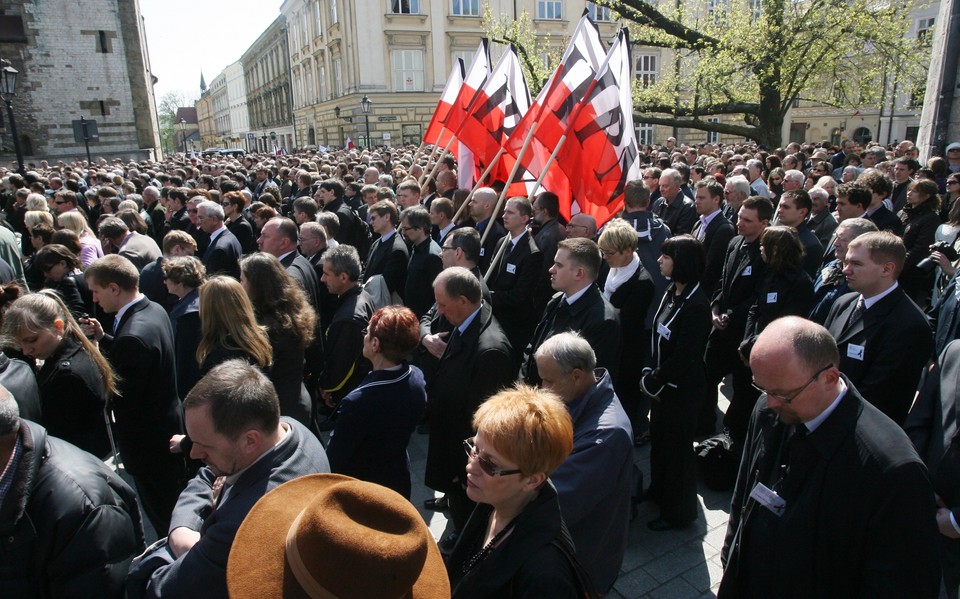 KRAKÓW UROCZYSTOŚCI POGRZEBOWE JANUSZ KURTYKA