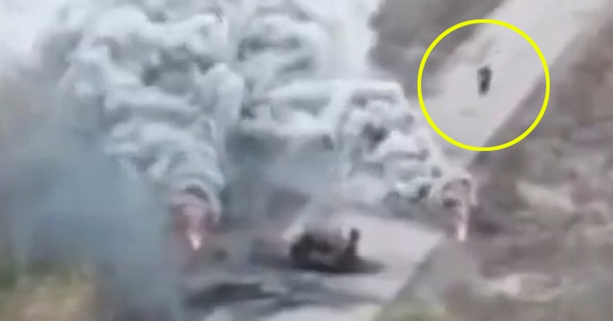 Kuriozalny atak rosyjskich motocyklistów. Ukraińcy mogli się tylko śmiać. FILM