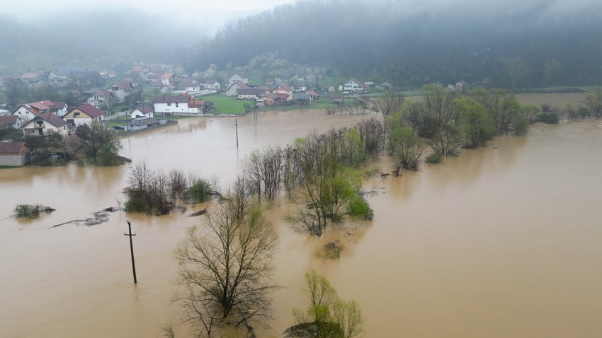 Izlila se reka Jadar kod Loznice