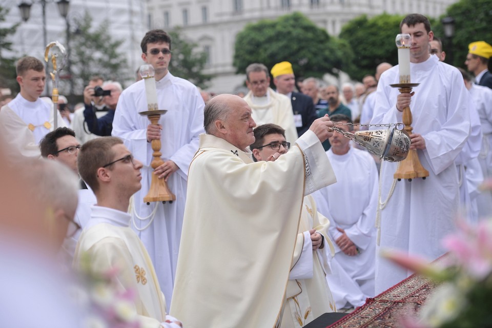 Warszawa. Uroczystości Bożego Ciała