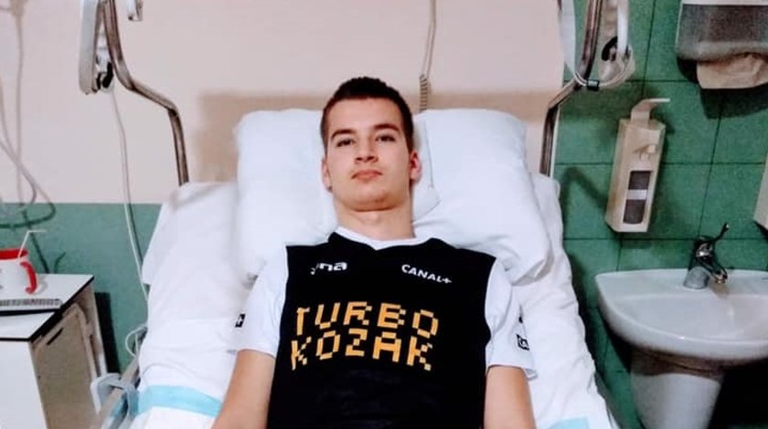 Sebastian Ocimek ma 16 lat i jest sparaliżowany. Miał wypadek w trakcie meczu piłkarskiego