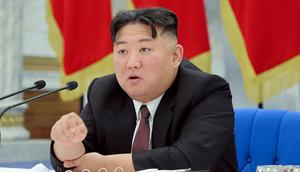 North Korean leader Kim Jong Un in Pyongyang, North Korea, on December 30, 2022.Korean Central News Agency/Korea News Service via AP
