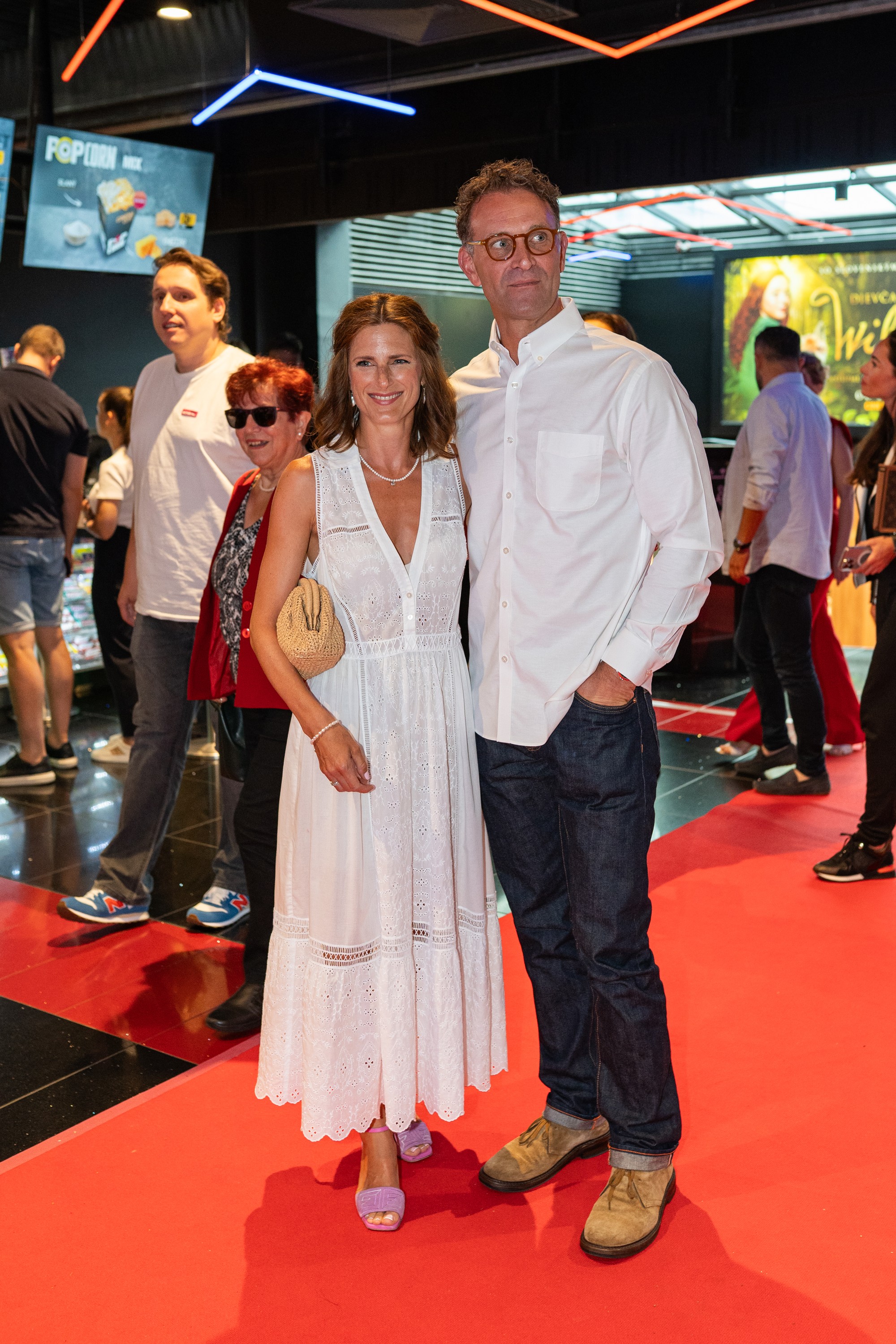 Premiéra filmu Duchoň - Kristína a Tomáš Maštalírovci.