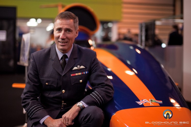 Andy Green i Bloodhound SSC