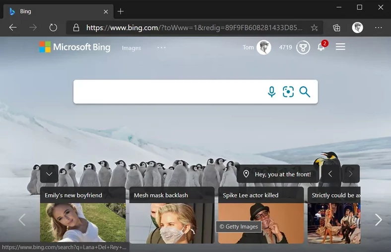 Microsoft Bing