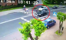 Pirat drogowy i groza na pasach. Dramatyczne wideo z monitoringu