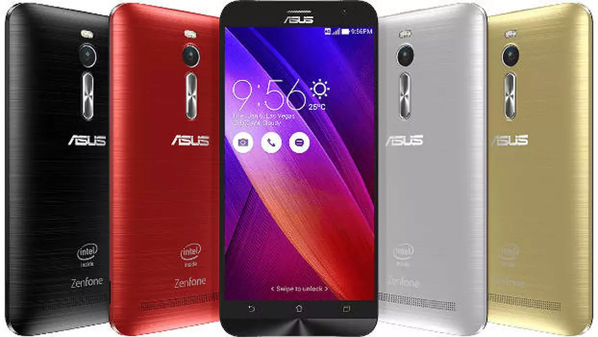 ASUS ZenFone 2. Intel Atom, 5,5" ekran i 4 GB RAM! (CES 2015)