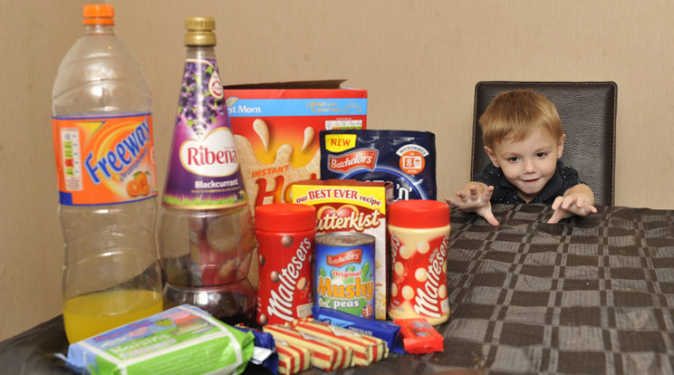 Az angol kisfiú azonnal
vért hány, ha élelmiszer
kerül a gyomrába /Fotó: Northfoto