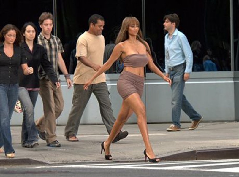 Tyra Banks czaruje Nowy Jork