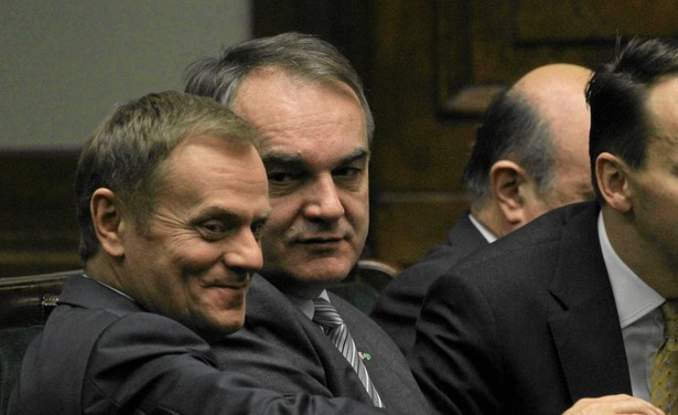 Donald Tusk i Waldemar Pawlak