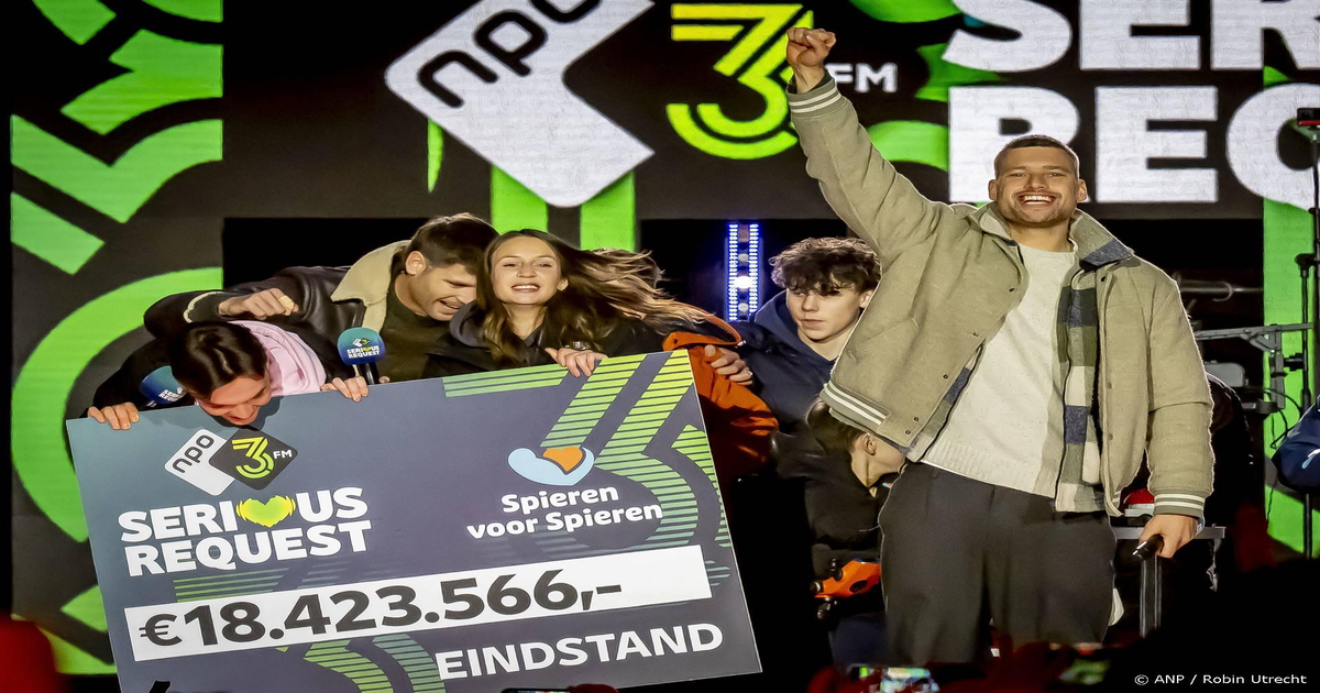 3FM-Serious-Request-haalt-recordbedrag-van-18-4-miljoen-euro-op