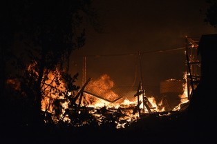 Pożar w obozie dla uchodźców Moria. UE obiecała pomoc greckiej wyspie Lesbos