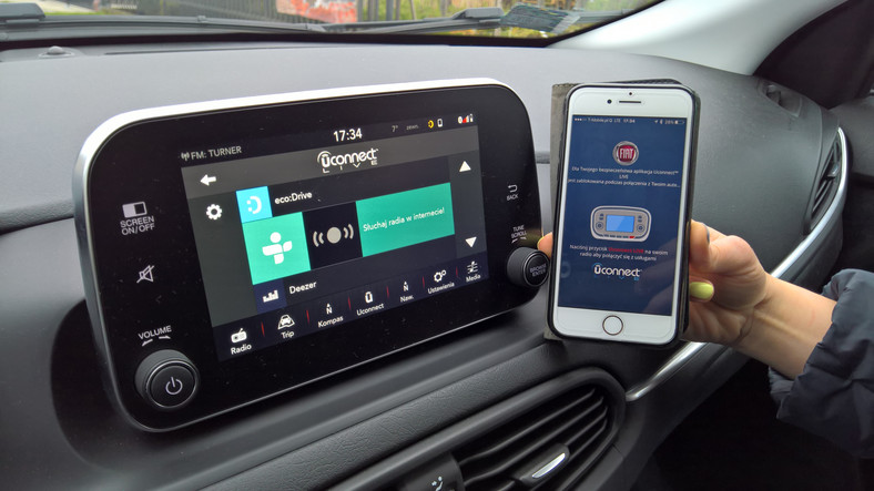 Fiat Uconnect Nav. Bez aplikacji ani rusz