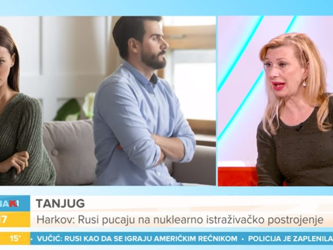 Psihoterapeut Ivana Sinđić u emisiji "Uranak"