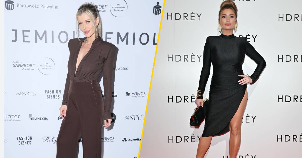 Siostra Joanny Krupy zadła szyku na czerwonym dywanie. W takiej kreacji dawno jej nie widzieliśmy