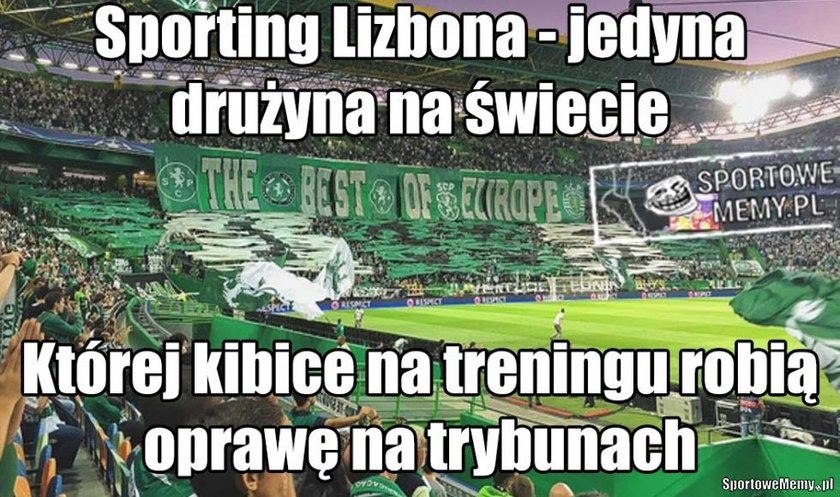 MEMY po meczu Sporting Lizbona – Legia Warszawa w Lidze Mistrzów