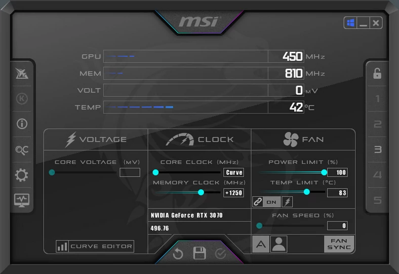 MSI Afterburner