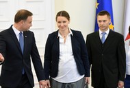 WARSZAWA PREZYDENT DUDA SPOTKANIE INICJATORZY REFERENDUM