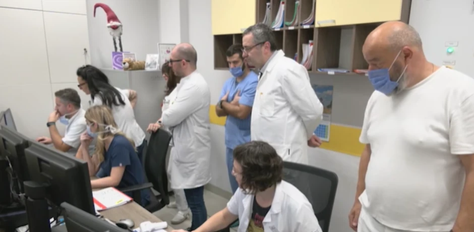 Procedura se konstantno se prati iz komandne sobe