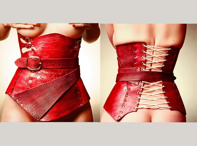 Takich gorsetów jeszcze nie widzieliście. Antiseptic Fashion szokuje niebanalnymi krojami oraz odważną stylizacją
