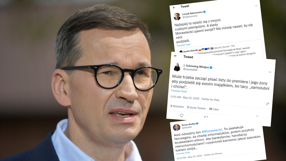 Fala krytyki po słowach Morawieckiego o Norwegii. "Zły sygnał"