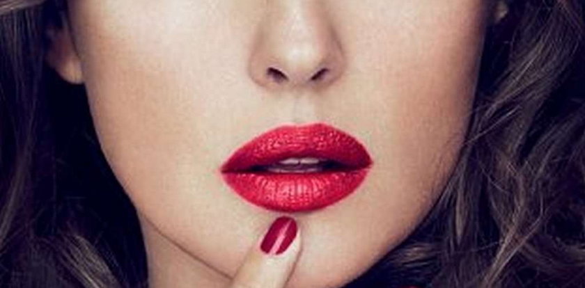 Najpiękniejsze usta kina w reklamie szminki