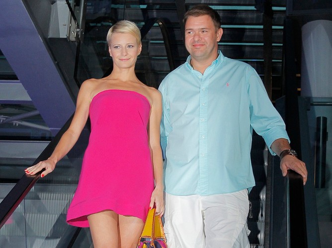 Małgorzata Kożuchowska i Tomasz Karolak