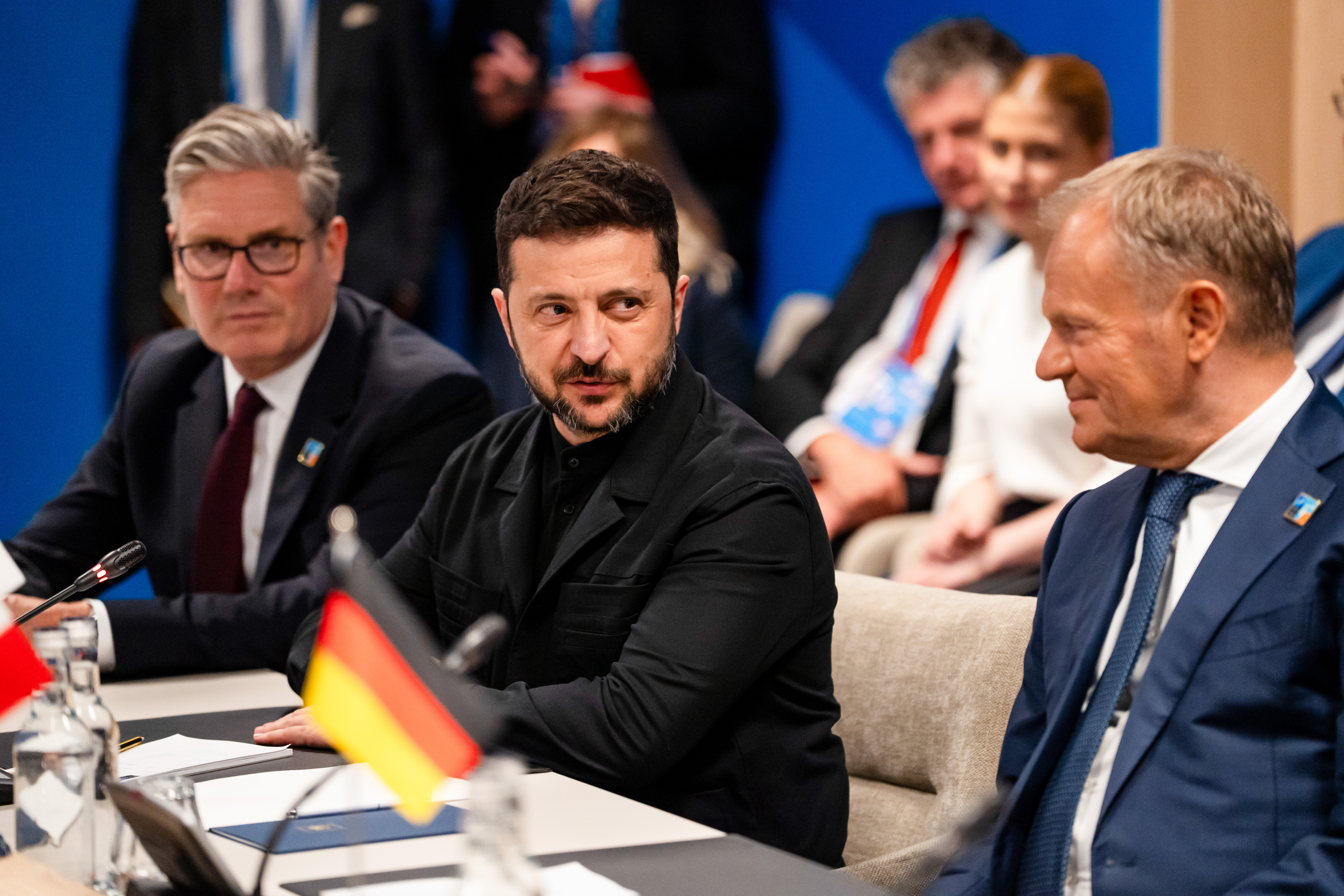 Starmer and Zelensky discuss anti-corruption after protests