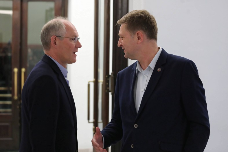 Robert Kwiatkowski i Andrzej Rozenek (2019 r.)