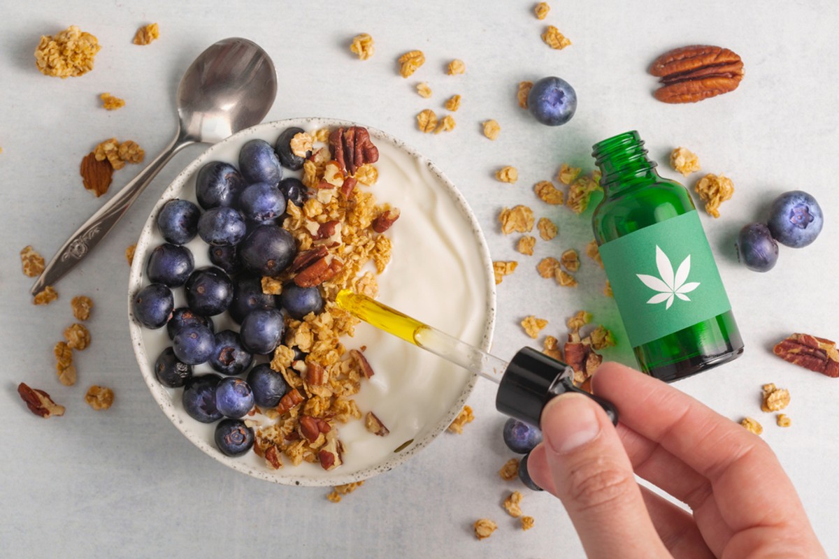 THC, CBD, żywność,
