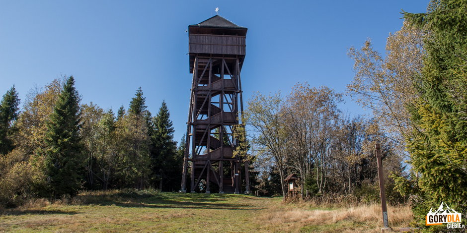 Wieża widokowa na Magurkach (1108 m)