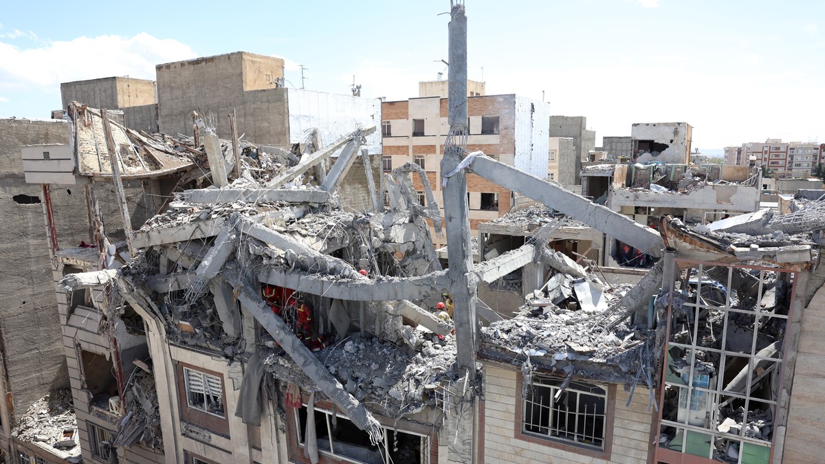 Napadnute stambene zgrade u Iranu